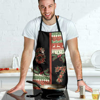 Western Yoke Apron Funny Six Seven Christmas - Wonder Print Shop