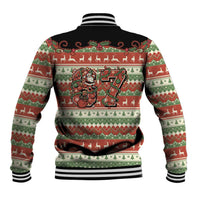 Western Yoke Baseball Jacket Funny Six Seven Christmas - Wonder Print Shop