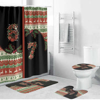 Western Yoke Bathroom Set Funny Six Seven Christmas - Wonder Print Shop