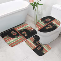 Western Yoke Bathroom Set Funny Six Seven Christmas - Wonder Print Shop