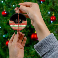 Western Yoke Ceramic Ornament Six Seven Christmas - Wonder Print Shop