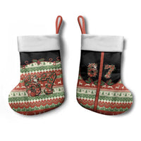 Western Yoke Christmas Stocking Six Seven Christmas - Wonder Print Shop
