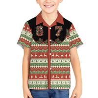 Western Yoke Hawaiian Shirt Funny Six Seven Christmas - Wonder Print Shop