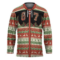 Western Yoke Hockey Jersey Funny Six Seven Christmas - Wonder Print Shop
