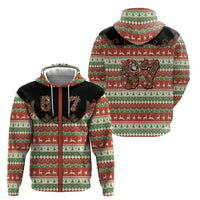 Western Yoke Hoodie Funny Six Seven Christmas - Wonder Print Shop