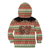 Western Yoke Kid Hoodie Funny Six Seven Christmas - Wonder Print Shop