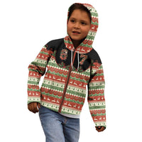 Western Yoke Kid Hoodie Funny Six Seven Christmas - Wonder Print Shop