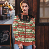 Western Yoke Ugly Christmas Sweater Six Seven Christmas - Wonder Print Shop