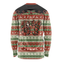 Western Yoke Long Sleeve Shirt Funny Six Seven Christmas - Wonder Print Shop