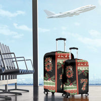 Western Yoke Luggage Cover Funny Six Seven Christmas - Wonder Print Shop