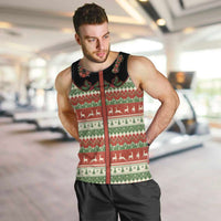 Western Yoke Men Tank Top Funny Six Seven Christmas - Wonder Print Shop