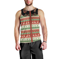 Western Yoke Men Tank Top Funny Six Seven Christmas - Wonder Print Shop