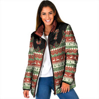 Western Yoke Padded Jacket Funny Six Seven Christmas - Wonder Print Shop