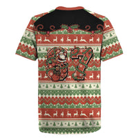 Western Yoke Rugby Jersey Funny Six Seven Christmas - Wonder Print Shop
