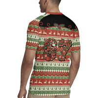 Western Yoke Rugby Jersey Funny Six Seven Christmas - Wonder Print Shop