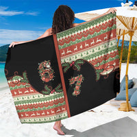 Western Yoke Sarong Funny Six Seven Christmas - Wonder Print Shop