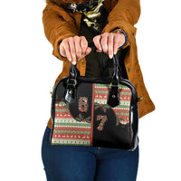 Western Yoke Shoulder Handbag Funny Six Seven Christmas - Wonder Print Shop