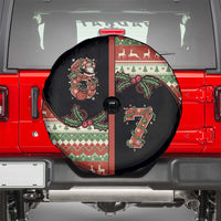 Western Yoke Spare Tire Cover Funny Six Seven Christmas - Wonder Print Shop