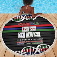 Gambia Beach Blanket Perfect Periodic Element Of African - Wonder Print Shop
