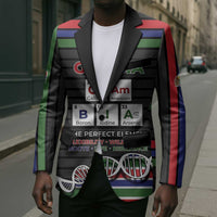Gambia Blazer Perfect Periodic Element Of African - Wonder Print Shop