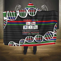 Gambia Hooded Blanket Perfect Periodic Element Of African - Wonder Print Shop
