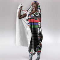 Gambia Hooded Blanket Perfect Periodic Element Of African - Wonder Print Shop