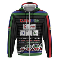 Gambia Hoodie Perfect Periodic Element Of African - Wonder Print Shop