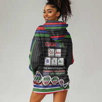 Gambia Hoodie Dress Perfect Periodic Element Of African - Wonder Print Shop