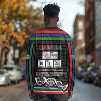 Gambia Long Sleeve Shirt Perfect Periodic Element Of African - Wonder Print Shop
