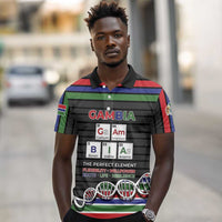 Gambia Polo Shirt Perfect Periodic Element Of African - Wonder Print Shop