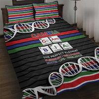 Gambia Quilt Bed Set Perfect Periodic Element Of African - Wonder Print Shop
