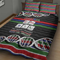 Gambia Quilt Bed Set Perfect Periodic Element Of African - Wonder Print Shop