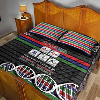 Gambia Quilt Bed Set Perfect Periodic Element Of African - Wonder Print Shop