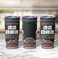 Gambia Tumbler Cup Perfect Periodic Element Of African - Wonder Print Shop
