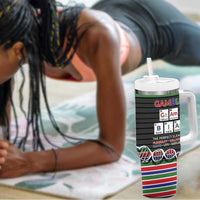 Gambia Tumbler With Handle Perfect Periodic Element Of African - Wonder Print Shop