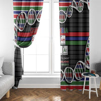 Gambia Window Curtain Perfect Periodic Element Of African - Wonder Print Shop