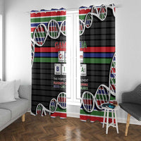 Gambia Window Curtain Perfect Periodic Element Of African - Wonder Print Shop
