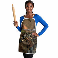 Burkina Faso Apron African Tribal Horse Patchwork Style - Wonder Print Shop