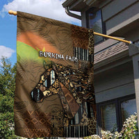 Burkina Faso Garden Flag African Tribal Horse Patchwork Style - Wonder Print Shop