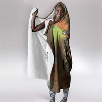 Burkina Faso Hooded Blanket African Tribal Horse Patchwork Style - Wonder Print Shop