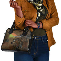 Burkina Faso Shoulder Handbag African Tribal Horse Patchwork Style - Wonder Print Shop