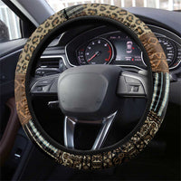 Burkina Faso Steering Wheel Cover African Tribal Horse Patchwork Style - Wonder Print Shop