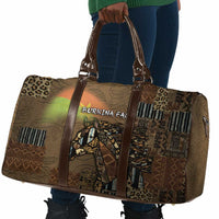 Burkina Faso Travel Bag African Tribal Horse Patchwork Style - Wonder Print Shop