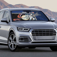 Volleyball Auto Sun Shade Astronaut Cosmic Spiker