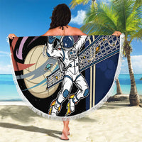 Volleyball Beach Blanket Astronaut Cosmic Spiker
