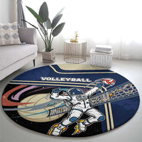 Volleyball Round Carpet Astronaut Cosmic Spiker
