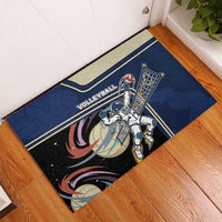 Volleyball Rubber Doormat Astronaut Cosmic Spiker