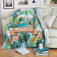 Toucan Belize Blanket Tropical Vibes