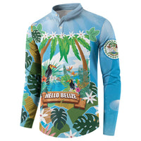 Toucan Belize Button Sweatshirt Tropical Vibes DT05