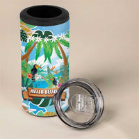 Toucan Belize 4 in 1 Can Cooler Tumbler Tropical Vibes